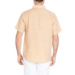 Classic Resort Wear Short-Sleeve Shirt // Mustard (XL)