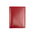 Leather Cardholder Wallet // Red