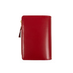 Leather Organizer Wallet // Red