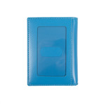 Leather Cardholder Wallet // Blue