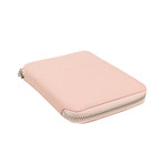 Animal Embossed Patchwork Square Wallet // Pink