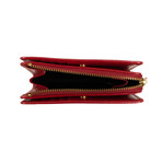Leather Organizer Wallet // Red