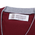 Franz Sweater // Maroon (Euro: 50)