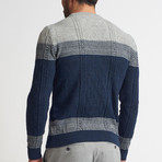 Jeremy Crew Neck Sweater // Dark Blue (2XL)