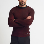 Andrew Crew Neck Sweater // Burgundy (M)