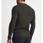 MCR // Carl Crew Neck Sweater // Army Green (XL)
