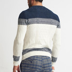 Jeremy Crew Neck Sweater // Ecru (S)