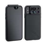 ShiftCam 2.0: 6-in-1 Travel Set with Front Facing Wide Angle Camera (iPhone X)