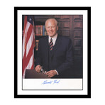 President Gerald Ford Signed + Framed Photo