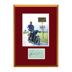 Steve McQueen Autograph Display