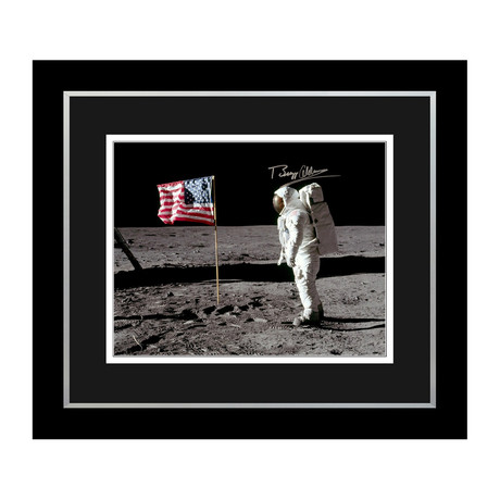 Buzz Aldrin Signed + Framed Photo