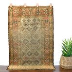 Nomadic Rug // Hand Knotted Circa 1920 // 5'8"L x 3'4"W
