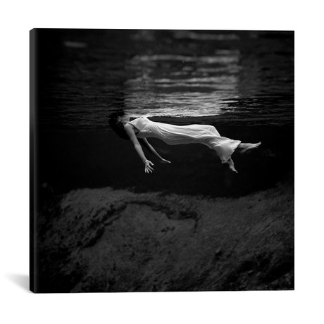 Woman In Water // Toni Frissell (12"W x 12"H x 0.75"D)
