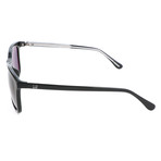 Men's SDH054 Polarized Sunglasses // Shiny Black
