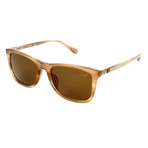 Men's SDH054 Polarized Sunglasses // Shiny Horn
