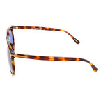 Men's SDH016 Sunglasses // Orange Spotted Dark Havana