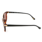 Men's SDH011V Polarized Sunglasses // Dark Havana + Matte Orange