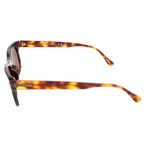 Men's SDH014 Polarized Sunglasses // Matte Dark Havana + Orange