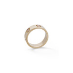 Vintage Cartier 18k Yellow Gold Love Ring // Ring Size: 5.75