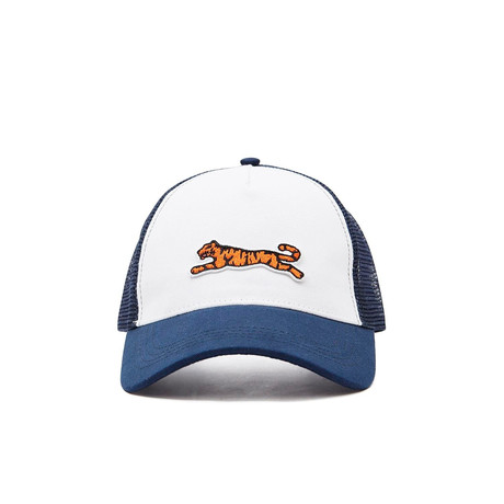 Mesh Patch Hat // Blue