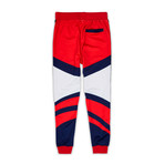 Abington Track Pant // Red (2XL)
