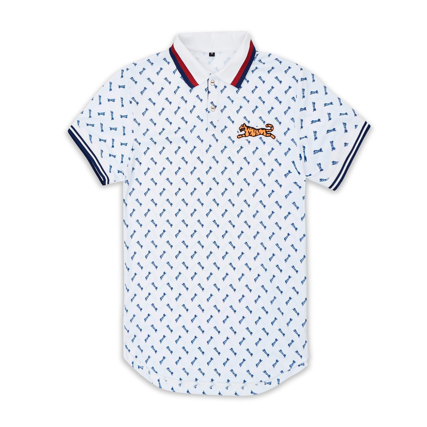 Garrett Polo Shirt White S Le Tigre Touch of Modern