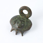 Etruscan Bronze Handle c. 300-200 BC // Medusa