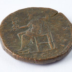 Ancient Rome, Marcus Aurelius // Huge Bronze Coin