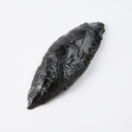 Large Mayan Obsidian Spear Blade