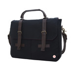 Waxed Cortelyou Bag (Black)