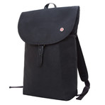 Waxed Bergen Backpack // Large (Black)