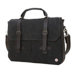 Waxed Cortelyou Bag (Black)