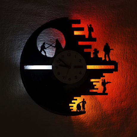 Star Wars // 4 (Light Clock Face)