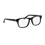 Unisex PL88C1OPT Optical Frames // Black + Silver