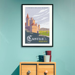 Castle of the Wicked Witch Travel Print (12"W x 18"H x 0.1"D)