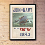 Join the Navy! Print (12"W x 18"H x 0.1"D)