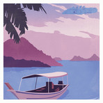 Relax on Fhloston Travel Print (12"W x 18"H x 0.1"D)