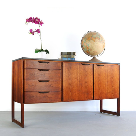 Slate Top Sled Base Sideboard // Jens Risom