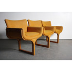 Three Seat Industrial Bench // Arthur Umanoff