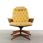 Plycraft "Mr. Chair" Lounge Chair + Ottoman // George Mulhauser