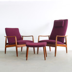 Lounge Chair Set + Ottoman // Soren J. Ladefoged