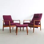 Lounge Chair Set + Ottoman // Soren J. Ladefoged