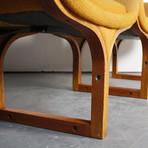 Three Seat Industrial Bench // Arthur Umanoff