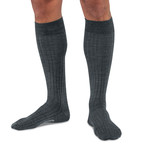 Merino Wool Over the Calf Dress Socks // Multicolor // Pack of 6