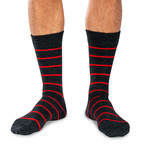 Merino Wool Mid-Calf Dress Socks II // Multicolor // Pack of 6