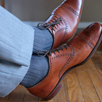 Classic Colors Pima Cotton Over the Calf Dress Socks // Black + Gray + Navy // Pack of 12