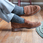 Classic Colors Merino Wool Mid-Calf Dress Socks // Black + Heather Gray + Navy // Pack of 12