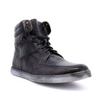 Russel High Top Sneakers // Graphite Dip Dye (US: 7.5)