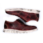 Cayuga Oxford Sneakers // Dark Scarlett (US: 9.5)