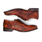 Larino Dress Shoes // Rowan Teak (US: 9)